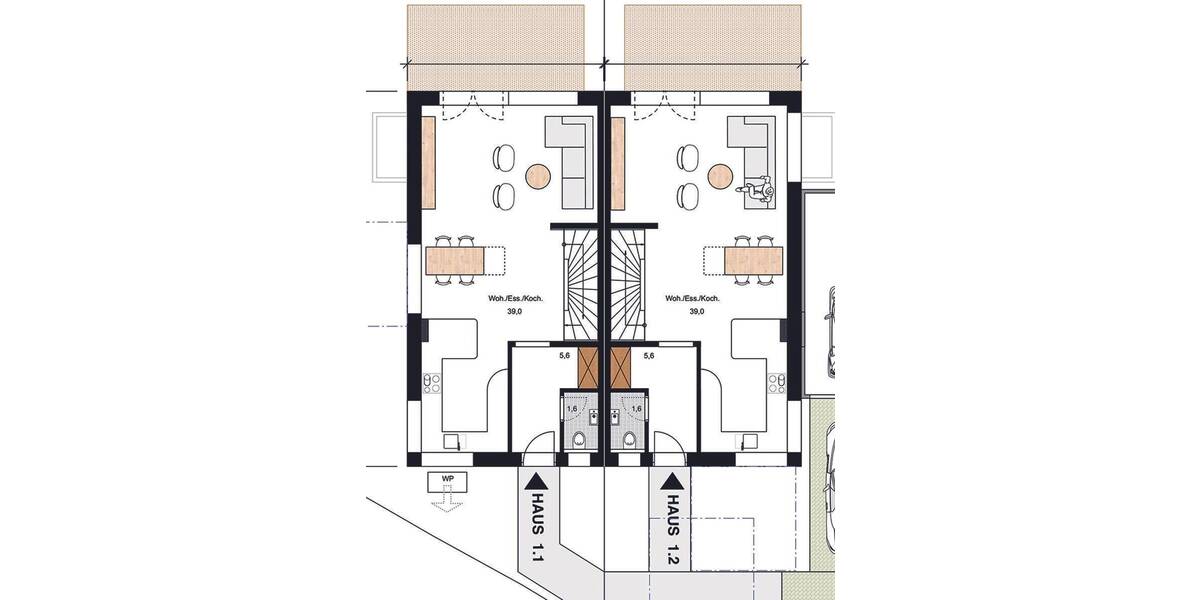 Doppelhaushälfte Stuttgart / Heumaden Riedenberg - 6 Zimmer, 156 m&sup2;, 925.737&euro; | Angebot:25672459