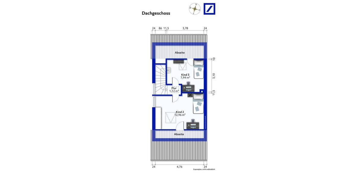 Reihenendhaus Fellbach Oeffingen - 5 Zimmer, 103 m&sup2;, 470.000&euro; | Angebot:26918248