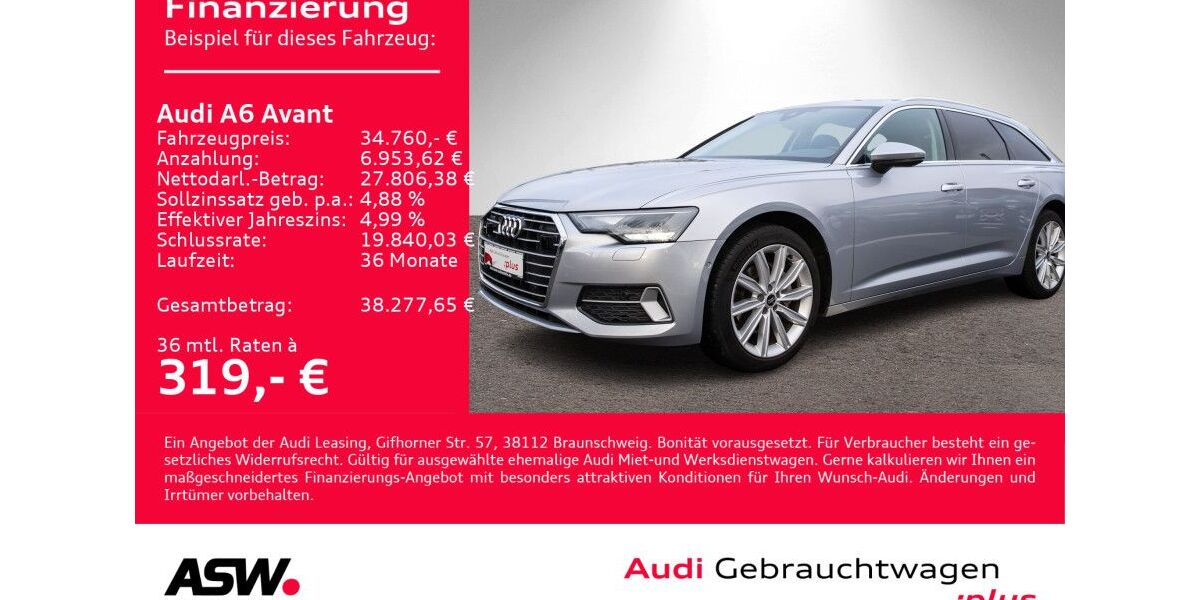 Audi A6 59.900 km 34.760 &euro; Heilbronn 74074