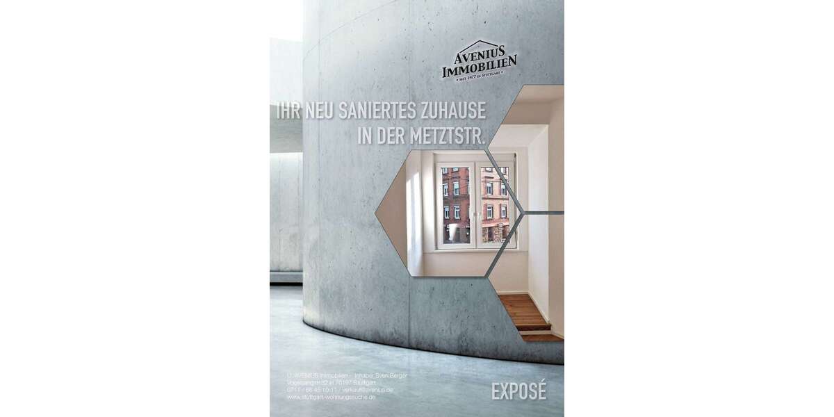 Etagenwohnung Stuttgart Stuttgart-Ost - 3 Zimmer, 85 m&sup2;, 1.180&euro; | Angebot:26020608