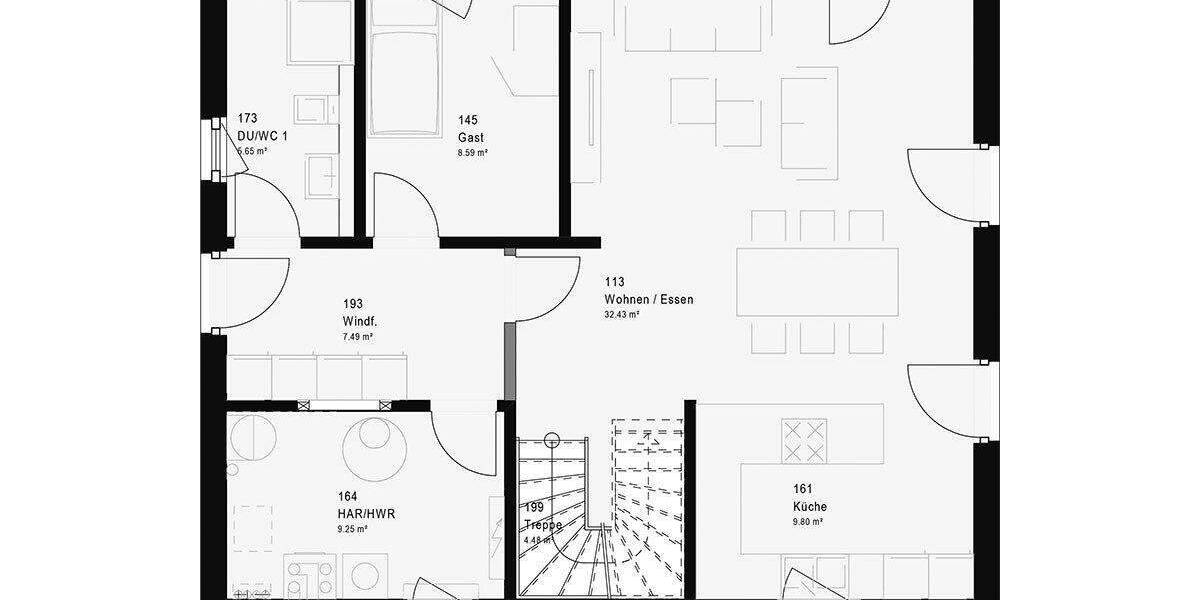 Einfamilienhaus Freudental - 5 Zimmer, 144 m&sup2;, 479.000&euro; | Angebot:25726155
