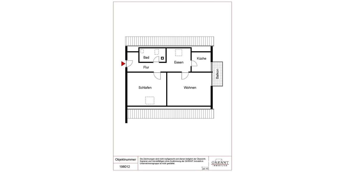 Etagenwohnung Esslingen am Neckar Pliensauvorstadt - 2 Zimmer, 64 m&sup2;, 220.000&euro; | Angebot:25837931
