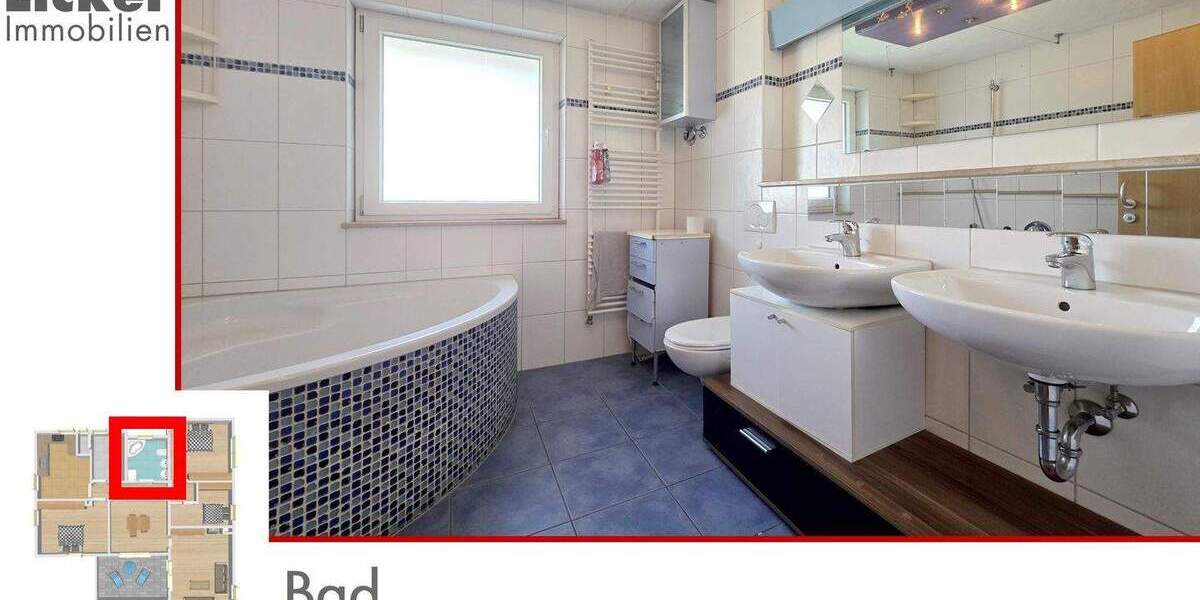 Etagenwohnung Auenwald Unterbrüden - 4 Zimmer, 118 m&sup2;, 297.000&euro; | Angebot:25773324