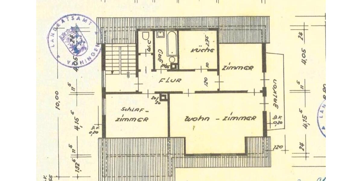 Dachgeschoßwohnung Sachsenheim - 3 Zimmer, 68 m&sup2;, 680&euro; | Angebot:26216342
