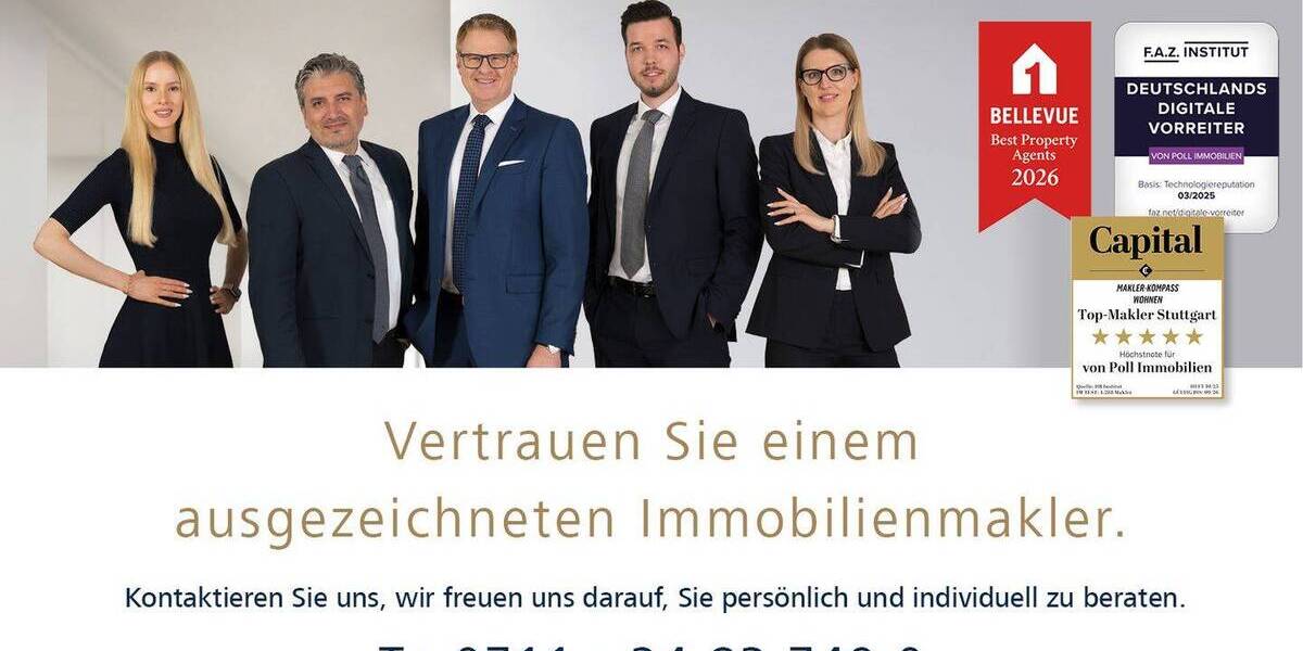 Doppelhaushälfte Stuttgart Stammheim - 4 Zimmer, 123 m&sup2;, 1.800&euro; | Angebot:26556238