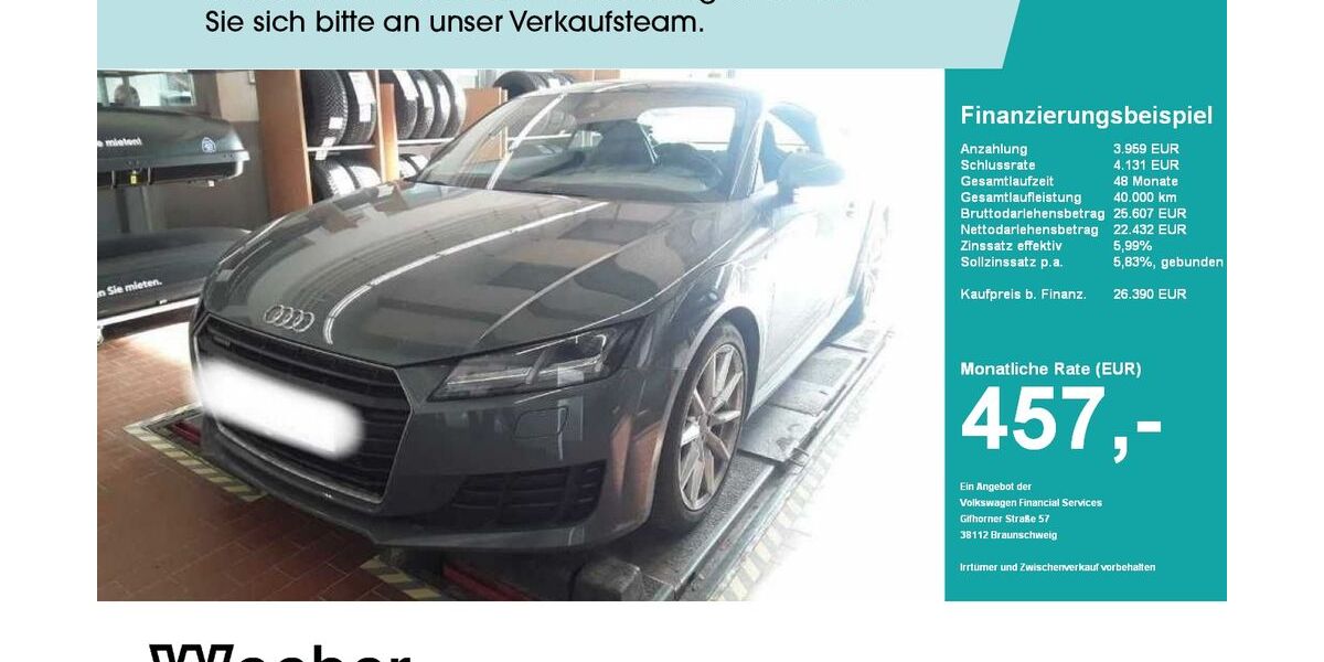 Audi TT 79.446 km 26.390 &euro; Leonberg 71229