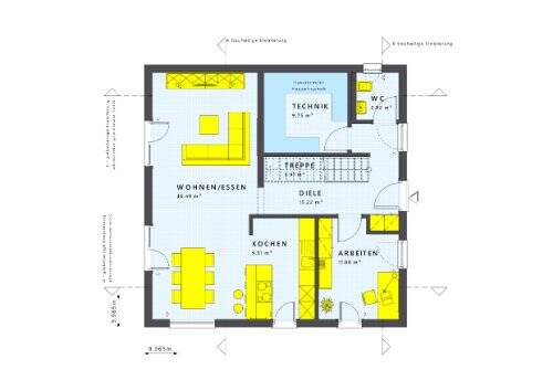 Einfamilienhaus Wimsheim - 6 Zimmer, 168 m&sup2;, 810.199&euro; | Angebot:26015211