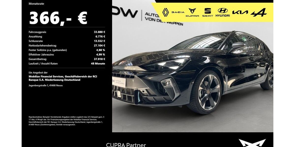 Cupra Leon 11.890 km 32.980 &euro; Heilbronn 74076