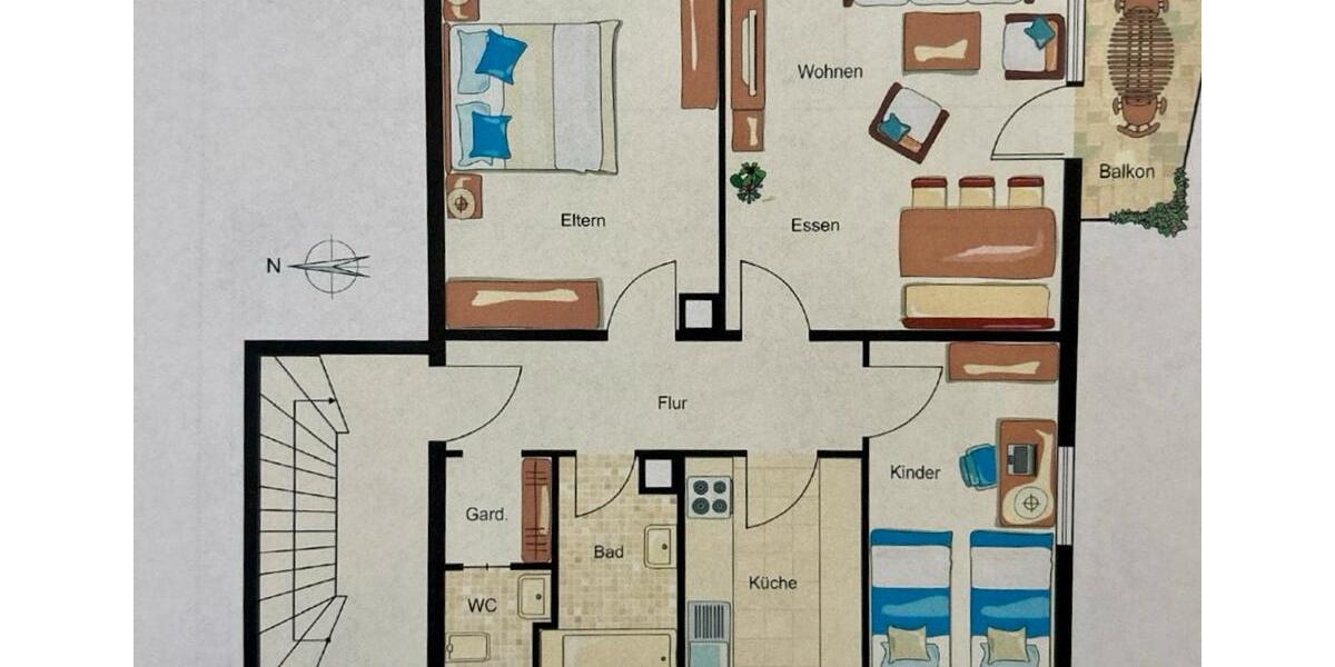 Erdgeschoßwohnung Mühlacker - 3 Zimmer, 67 m&sup2;, 825&euro; | Angebot:27556653