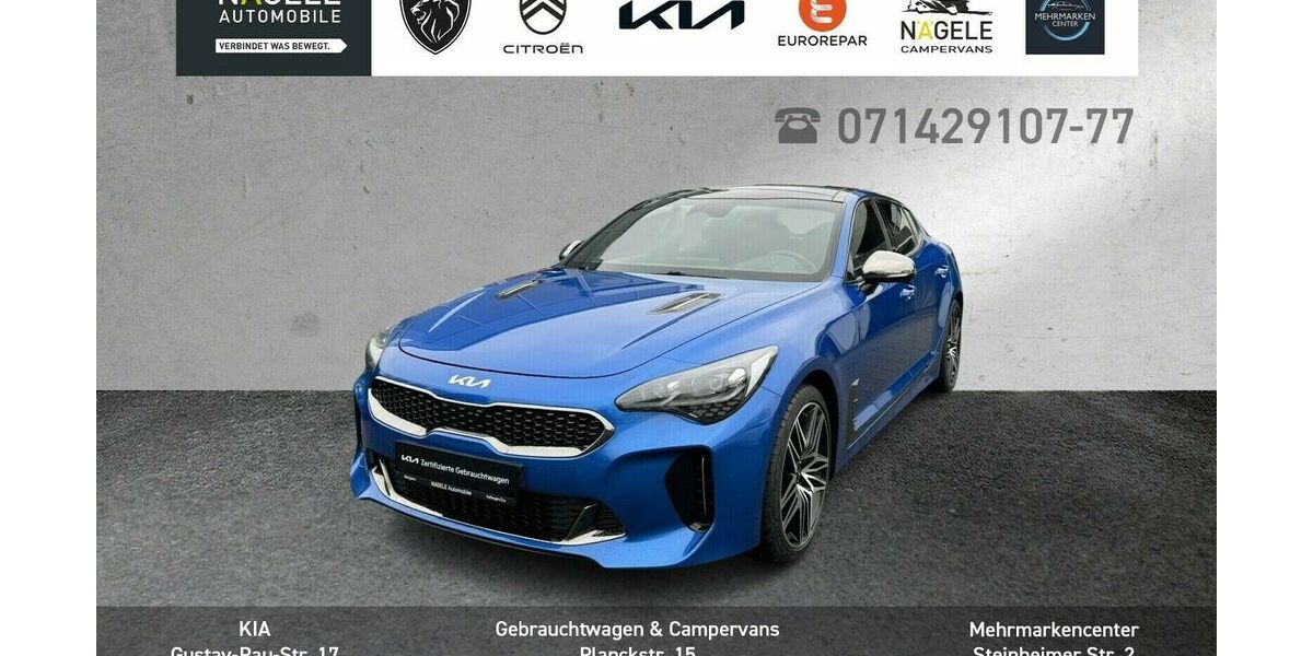 Kia Stinger 40.028 km 40.800 &euro; Bietigheim-Bissingen 74321