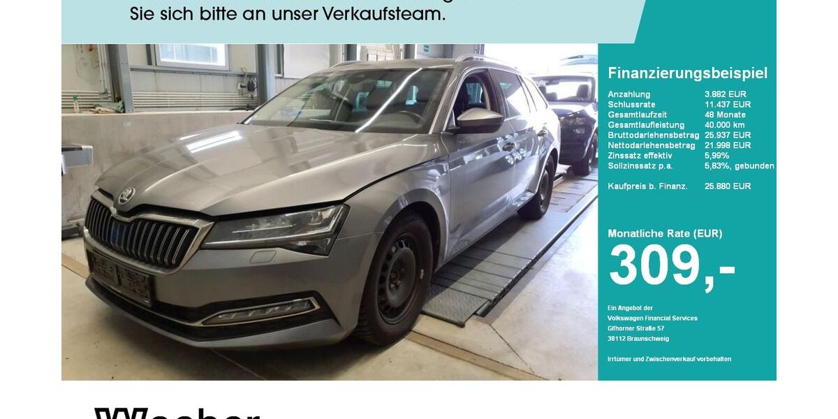 Skoda Superb 83.051 km 25.879 &euro; Leonberg 71229