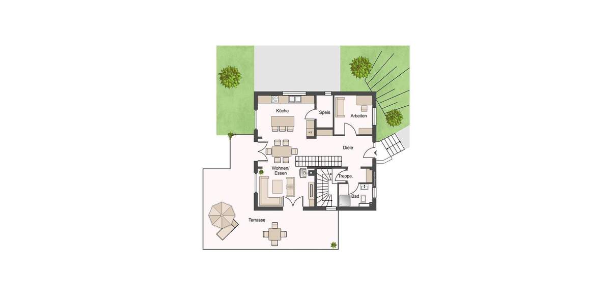 Einfamilienhaus Ilsfeld / Auenstein Auenstein - 6 Zimmer, 136 m&sup2;, 749.000&euro; | Angebot:25802180