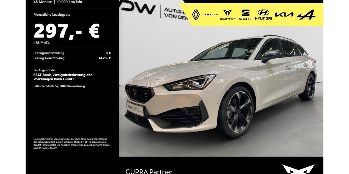 Cupra Leon 29.950 km 26.480 &euro; Heilbronn 74076
