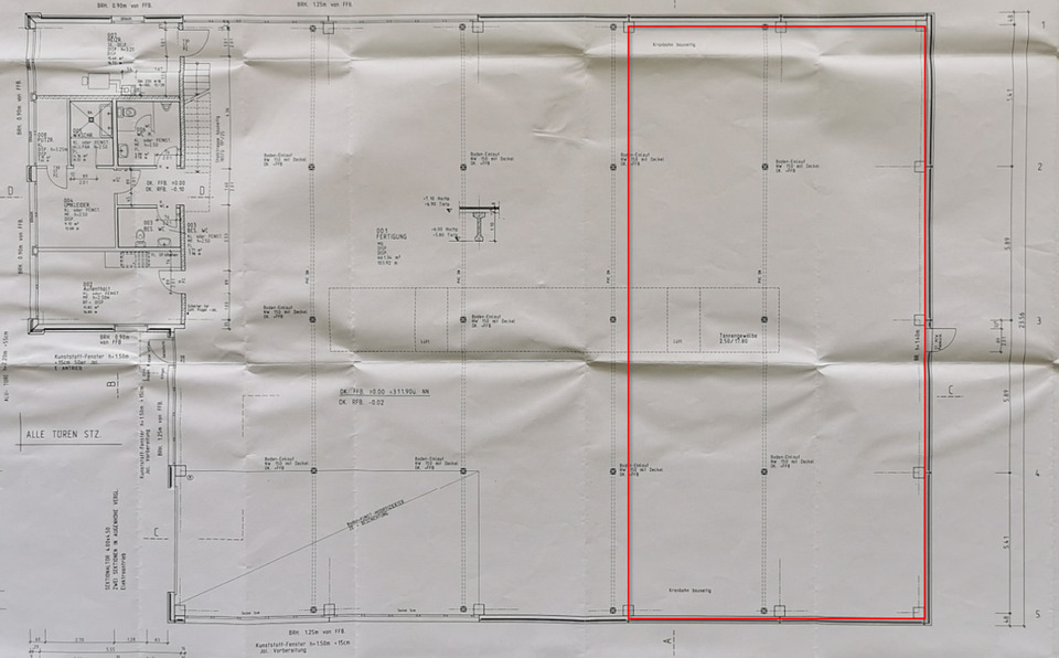 Gewerbeobjekt Fellbach Oeffingen - 7&euro; | Angebot:25618908