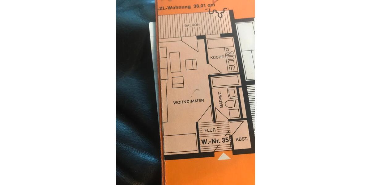 Etagenwohnung Esslingen am Neckar Pliensauvorstadt - 1 Zimmer, 38 m&sup2;, 700&euro; | Angebot:26223598