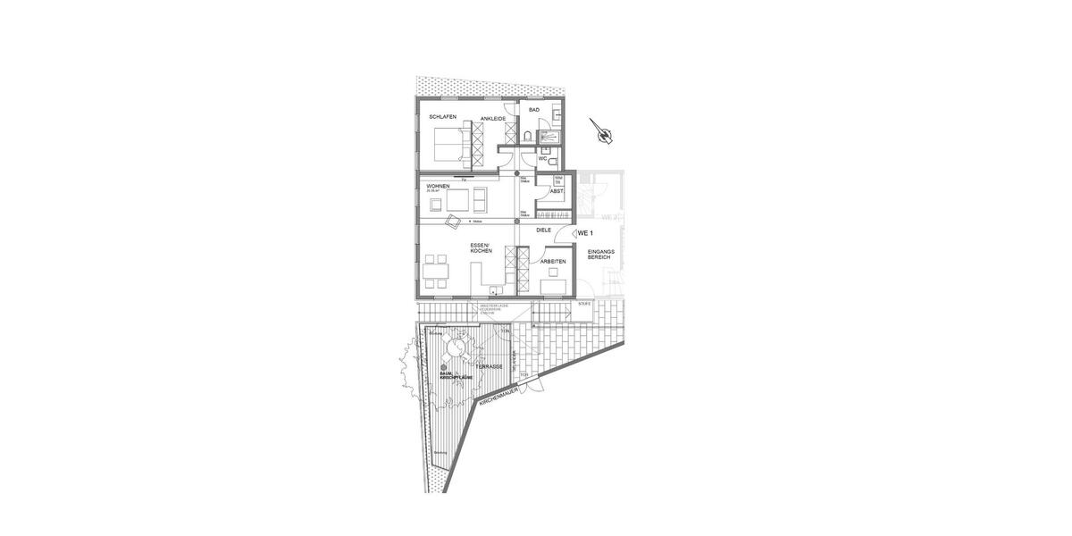 Erdgeschoßwohnung Schwieberdingen - 2 Zimmer, 98 m&sup2;, 1.570&euro; | Angebot:26458268