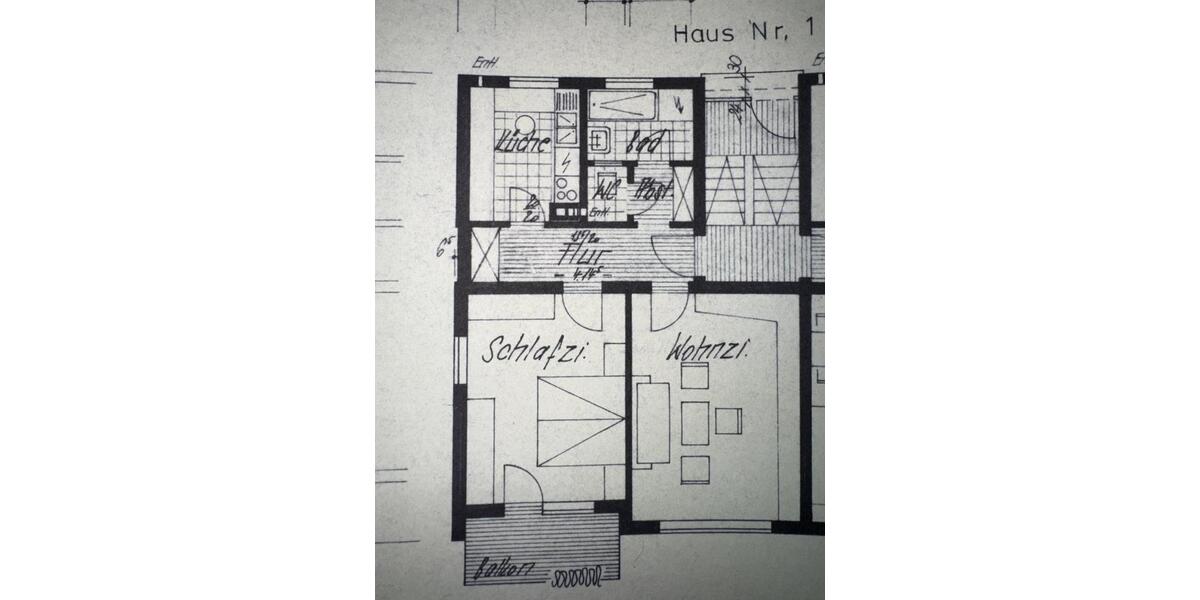 Erdgeschoßwohnung Schorndorf - 2 Zimmer, 56 m&sup2;, 199.000&euro; | Angebot:25638073