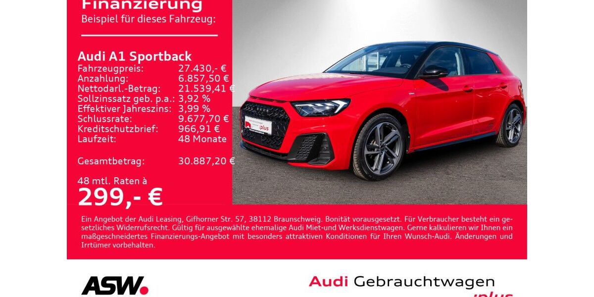Audi A1 5.600 km 26.760 &euro; Heilbronn 74074