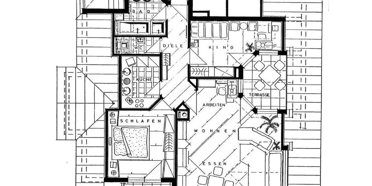 Dachgeschoßwohnung Stuttgart Fasanenhof-Ost - 3 Zimmer, 78 m&sup2;, 359.000&euro; | Angebot:26416733