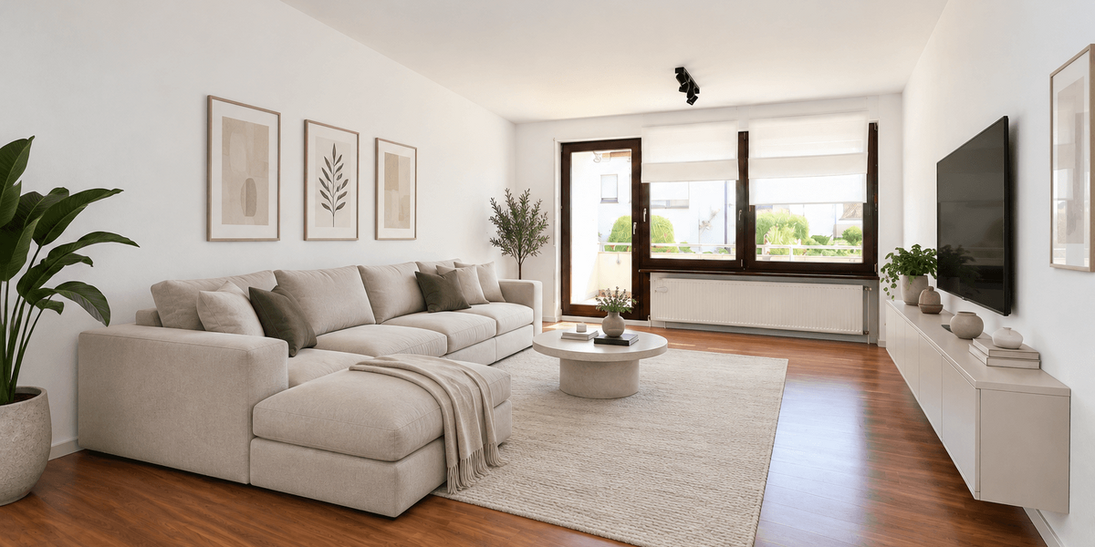 ImmoBillia: Großzügig. Zentral. Zuhause! - Etagenwohnung Freiberg am Neckar | Angebot:27245282