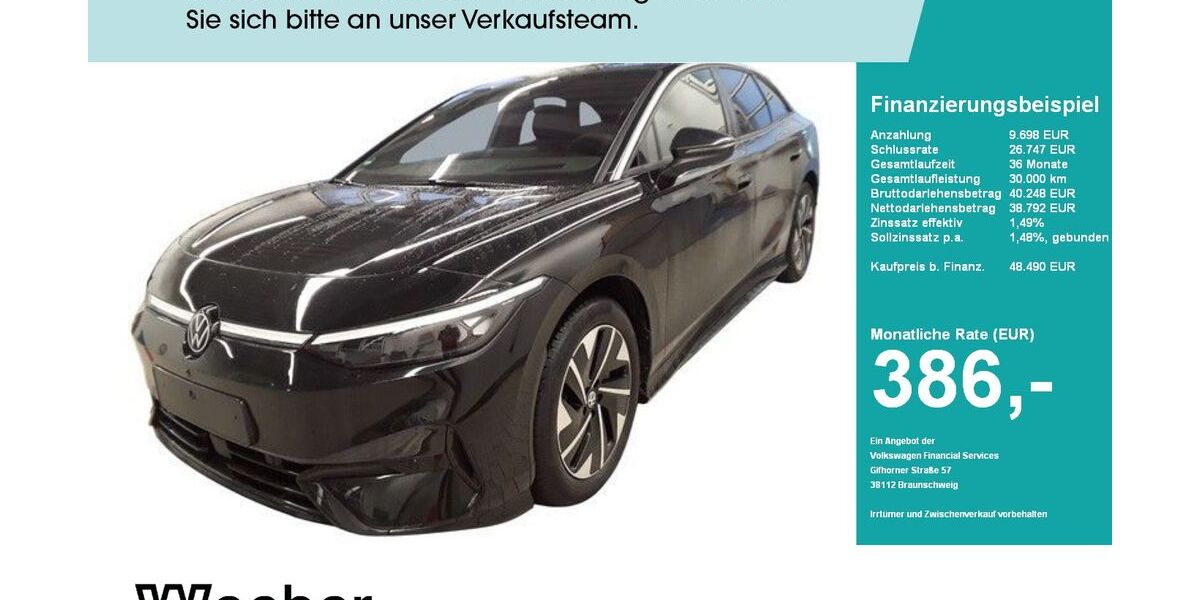 VW ID.7 8.185 km 48.490 &euro; Weil der Stadt 71263