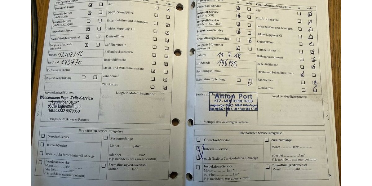 VW Touran 2.0 TDI BM United *Navi,7 Sitzer,18´´Alu* 342.000 km 3.350 &euro; Schorndorf 73614