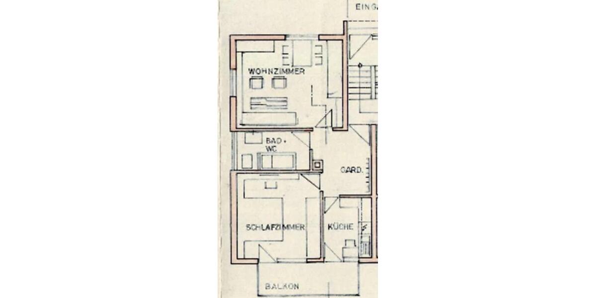 Etagenwohnung Lauffen am Neckar - 2 Zimmer, 56 m&sup2;, 940&euro; | Angebot:27595319