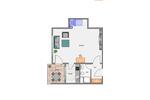 Etagenwohnung Steinheim an der Murr - 1 Zimmer, 37 m&sup2;, 480&euro; | Angebot:26423381