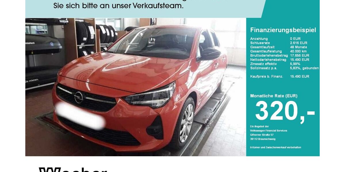 Opel Corsa 20.800 km 15.490 &euro; Leonberg 71229