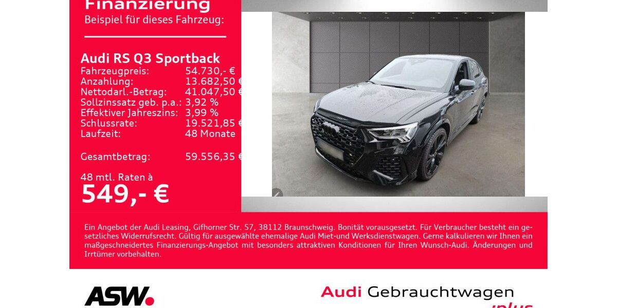 Audi RSQ3 38.700 km 54.730 &euro; Heilbronn 74074