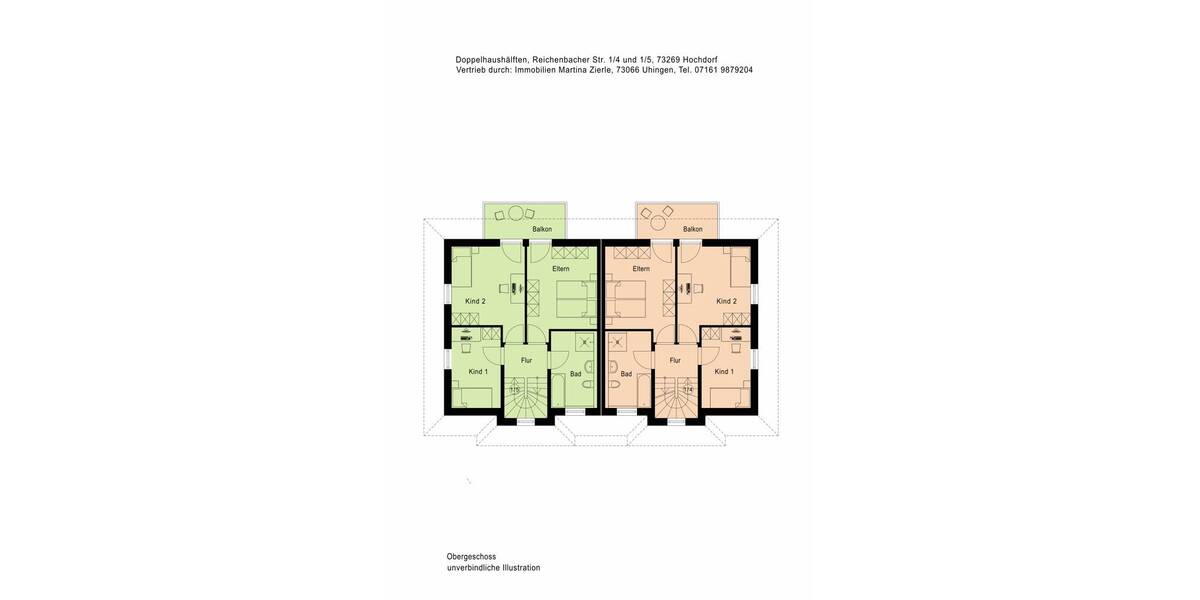 Doppelhaushälfte Hochdorf - 5 Zimmer, 150 m&sup2;, 779.000&euro; | Angebot:25835591