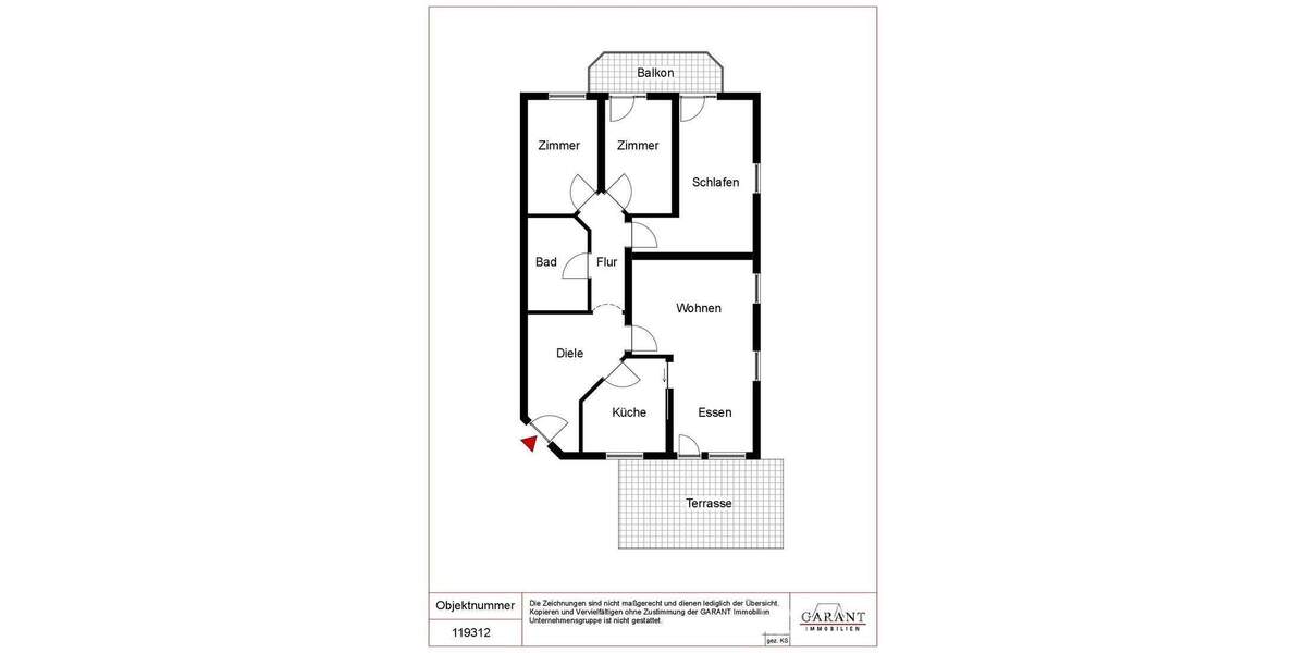 Etagenwohnung Berglen Lehnenberg - 4 Zimmer, 89 m&sup2;, 289.000&euro; | Angebot:25781218