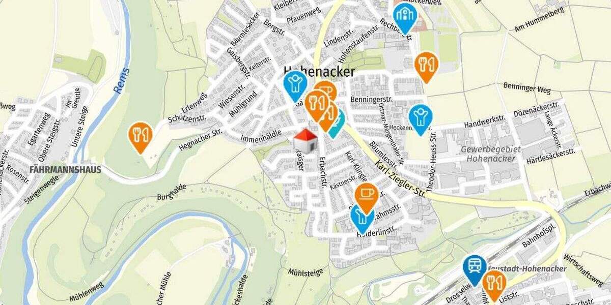 Etagenwohnung Waiblingen / Hohenacker Hohenacker - 3 Zimmer, 85 m&sup2;, 349.000&euro; | Angebot:25744143