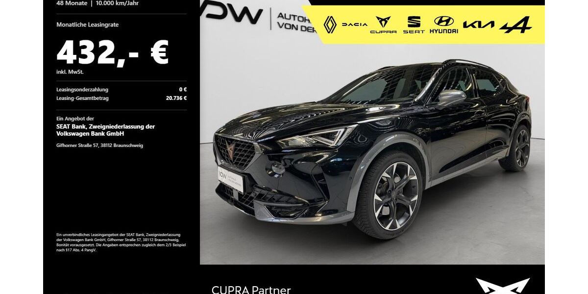 Cupra Formentor 38.500 km 32.880 &euro; Heilbronn 74076