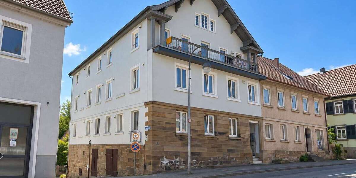 Etagenwohnung Güglingen - 2 Zimmer, 59 m&sup2;, 850&euro; | Angebot:27552706