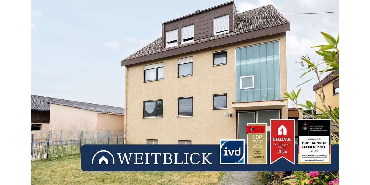 Etagenwohnung Ludwigsburg Oßweil - 3.5 Zimmer, 91 m&sup2;, 249.000&euro; | Angebot:27108487
