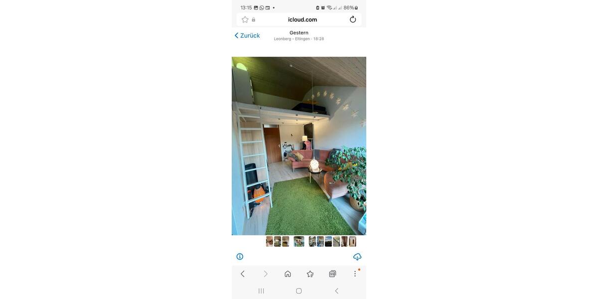 Dachgeschoßwohnung Leonberg - 2 Zimmer, 56 m&sup2;, 950&euro; | Angebot:27570579