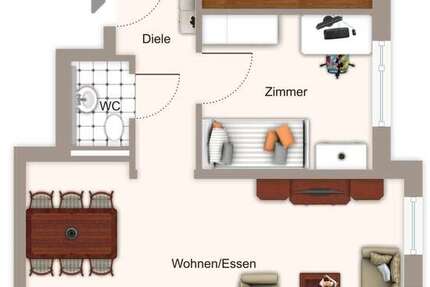 Wohnung Ludwigsburg Pflugfelden - 3 Zimmer, 80 m&sup2;, 1.100&euro; | Angebot:25984718