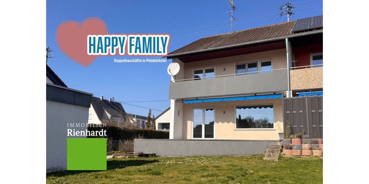 Doppelhaushälfte Pleidelsheim - 5 Zimmer, 149 m&sup2;, 549.000&euro; | Angebot:25958393