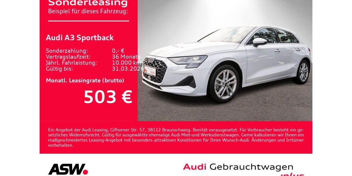 Audi A3 27.900 km 32.390 &euro; Heilbronn 74074