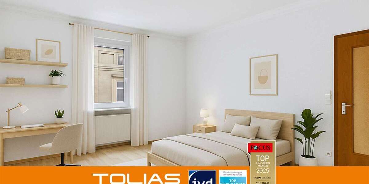 Etagenwohnung Stuttgart Stuttgart-West - 4 Zimmer, 81 m&sup2;, 380.000&euro; | Angebot:23810414