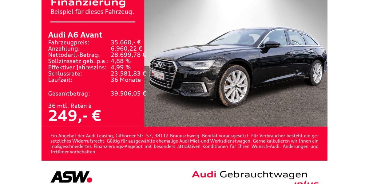 Audi A6 42.900 km 35.660 &euro; Heilbronn 74074