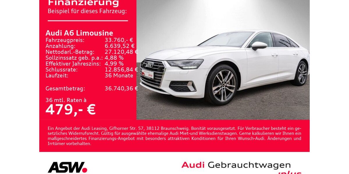 Audi A6 98.400 km 33.760 &euro; Heilbronn 74074