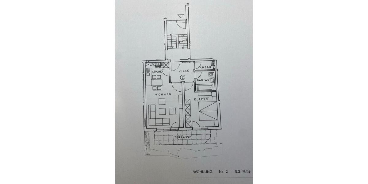 Erdgeschoßwohnung Lehrensteinsfeld - 2 Zimmer, 56 m&sup2;, 665&euro; | Angebot:25875402