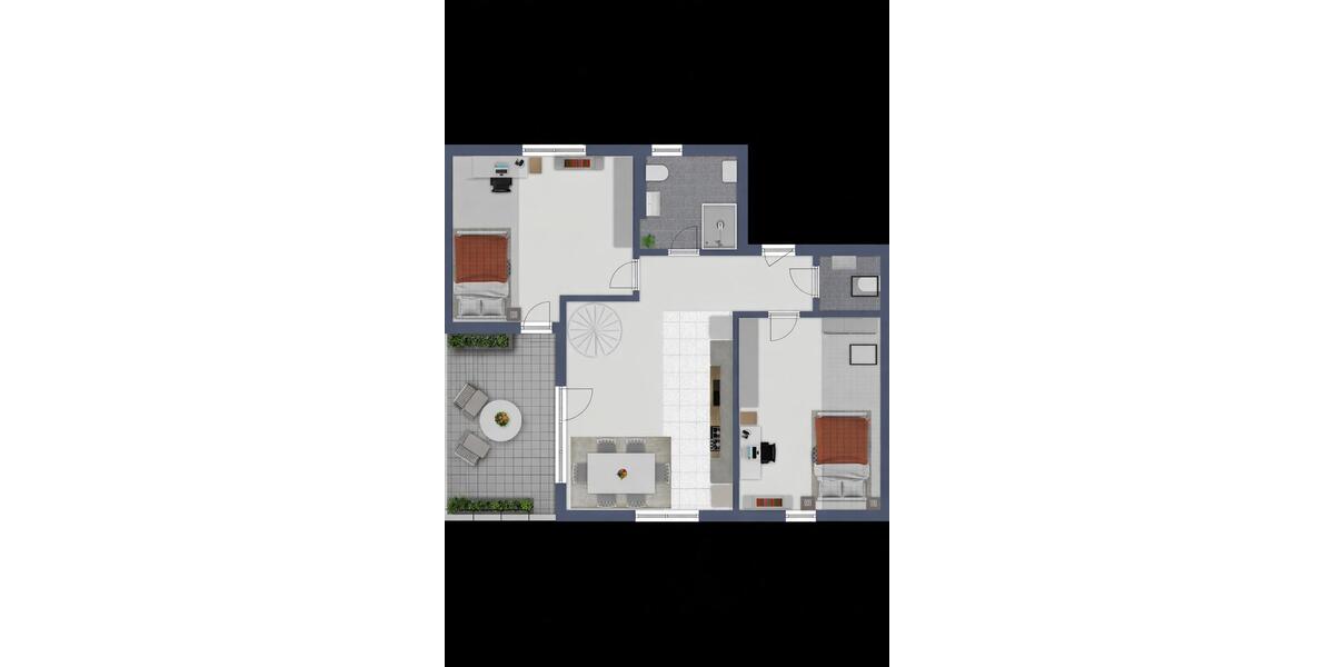 Maisonettenwohnung Stuttgart Birkach - 5 Zimmer, 120 m&sup2;, 2.050&euro; | Angebot:25179074