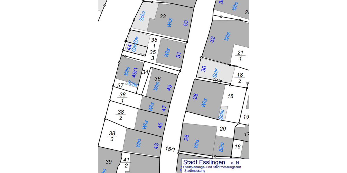 Erdgeschoßwohnung Esslingen am Neckar Pliensauvorstadt - 1 Zimmer, 41 m&sup2;, 146.000&euro; | Angebot:25841546
