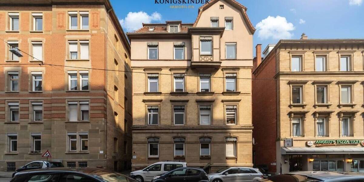 Etagenwohnung Stuttgart Mitte - 3 Zimmer, 82 m&sup2;, 399.000&euro; | Angebot:25731177