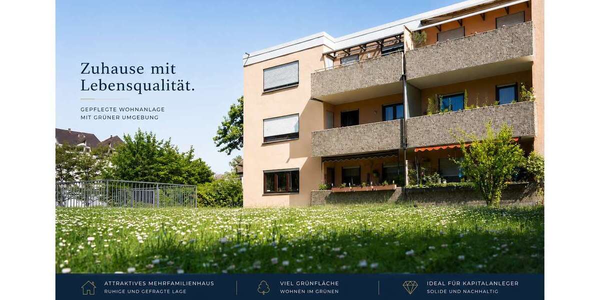 Etagenwohnung Heilbronn Horkheim - 4 Zimmer, 82 m&sup2;, 299.000&euro; | Angebot:27376430