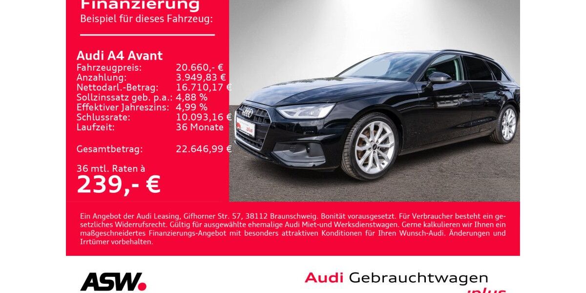 Audi A4 110.900 km 20.660 &euro; Heilbronn 74074