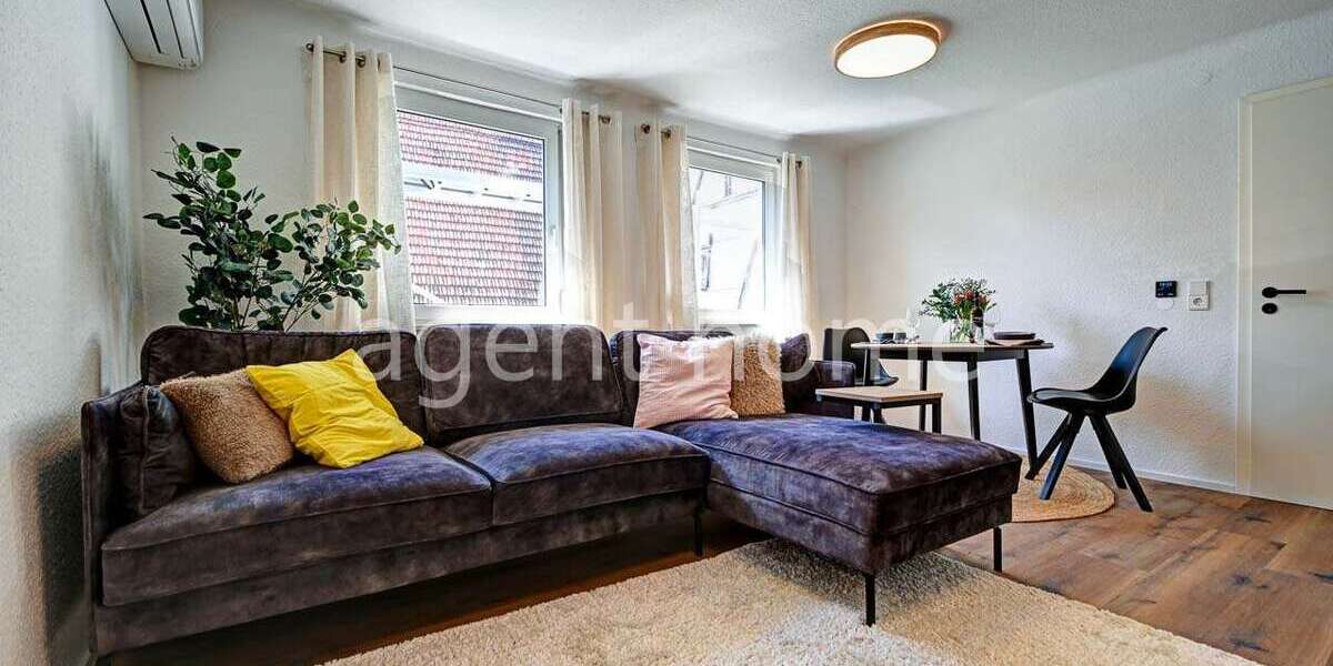 Etagenwohnung Ludwigsburg Oßweil - 4 Zimmer, 75 m&sup2;, 1.660&euro; | Angebot:27226019